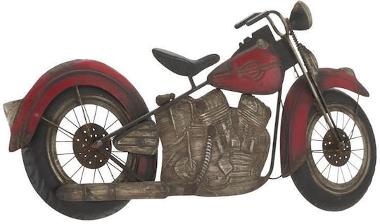 Wanddekoration Metallic Motorrad 98,5x5,5x47,5.cm