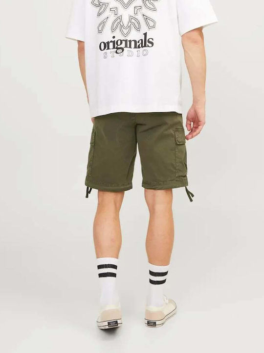 Jack & Jones Men's Shorts Cargo Green