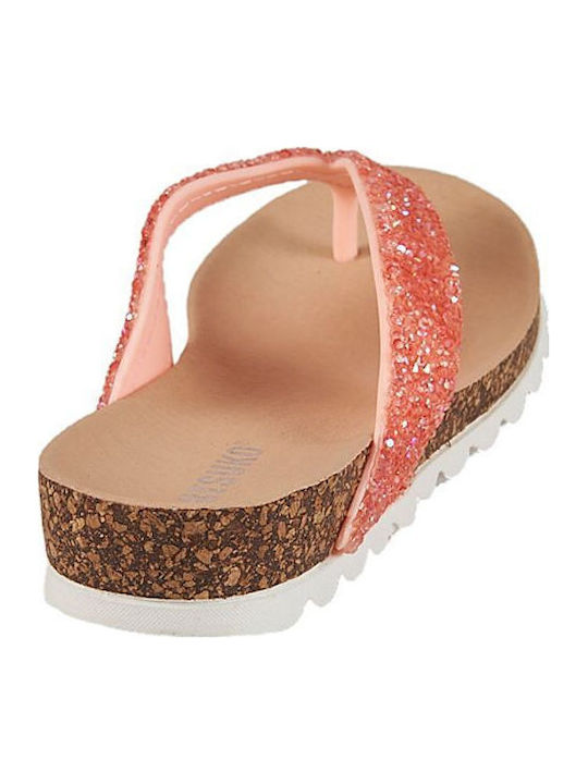 Frauen Flip Flops Coral
