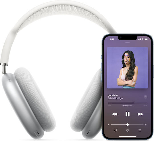 Apple AirPods Max Lightning Wireless / Wired Over Ear Headphones with 20 hours of Operation Sky Blue