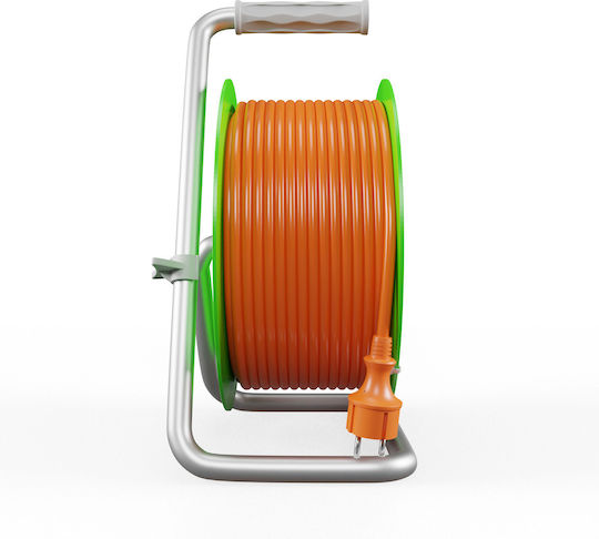 AWTools Extension Reel Cord 3 x 1mm²/40m Orange