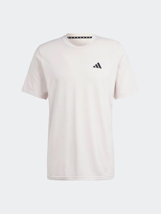 Adidas Bluza Sportivă pentru Bărbați cu Mânecă Scurtă Gri