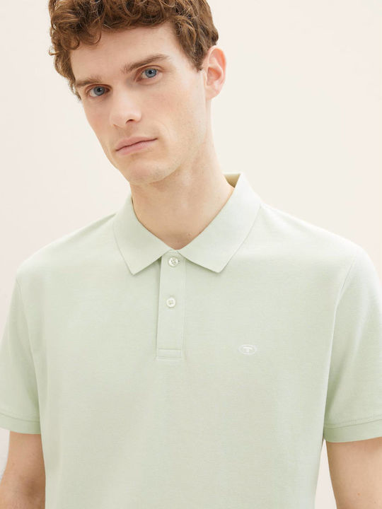Basic Polo Αθλητική Μπλούζα Κοντομάνικη Πράσινη