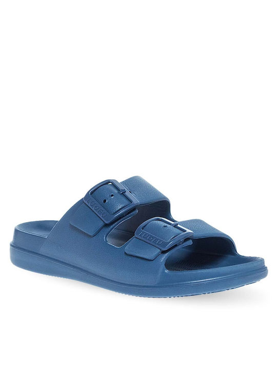 Luofu Frauen Flip Flops in Blau Farbe