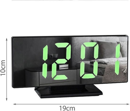 Ceas De Masă Digital Led Alb ZY11073QWS21