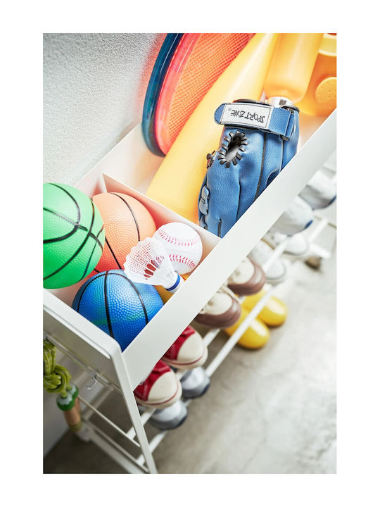 Yamazaki - Τροχ΄ήλατο Καλ΄αθι Αποθήκευσης Με 2 Ράφια Tower Wh