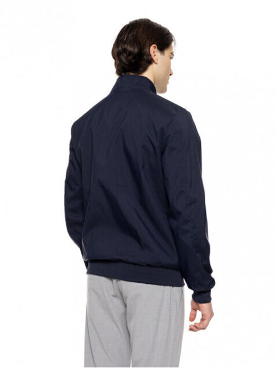 Biston Men's Winter Bomber Jacket Navy Blue