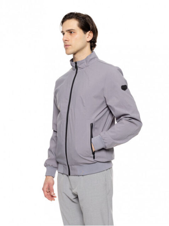 Biston Herren Winter Jacke Bomber Gray