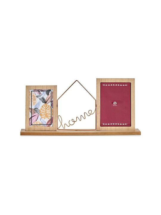 Rama Home Rama de lemn din metal maro (6 X 21,5 X 46 Cm)