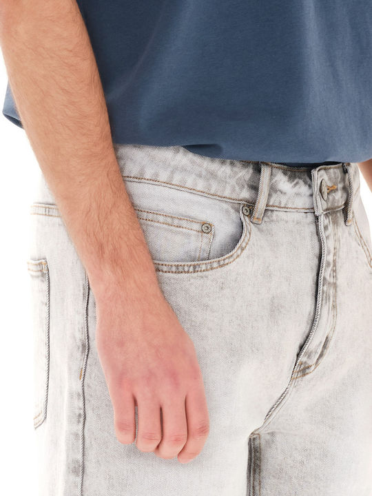 Men's Shorts Jeans Gray