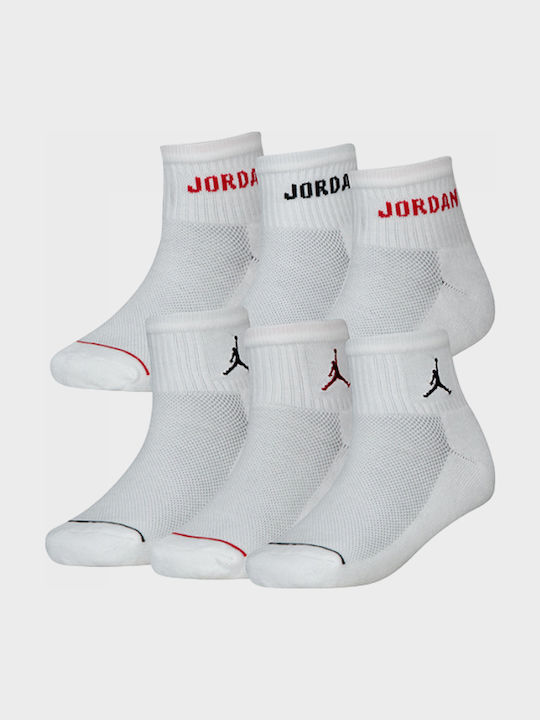 Jordan Kids' Socks Sport White 6 Pairs
