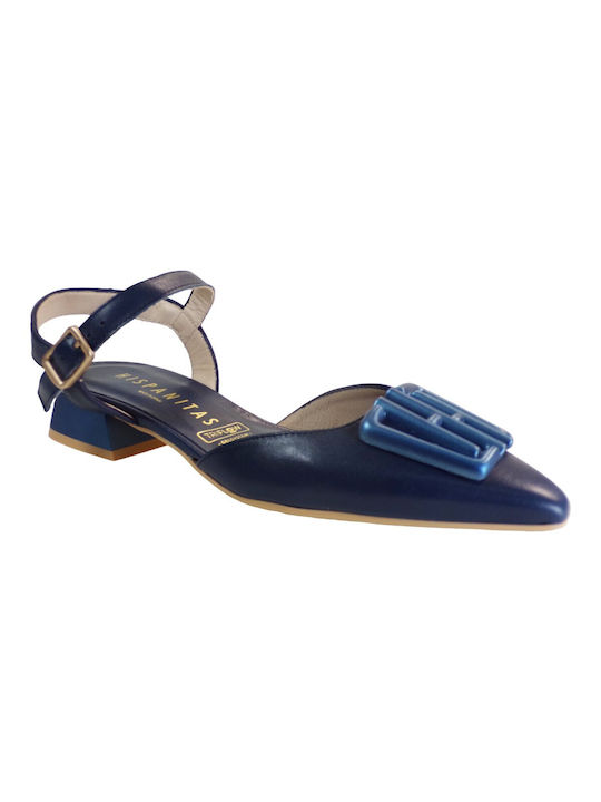 Hispanitas Leder Pumps Blau