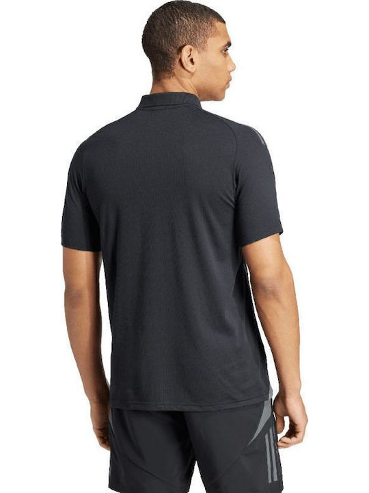 adidas Tiro 24 Competition Polo Μπλούζα Μαύρη