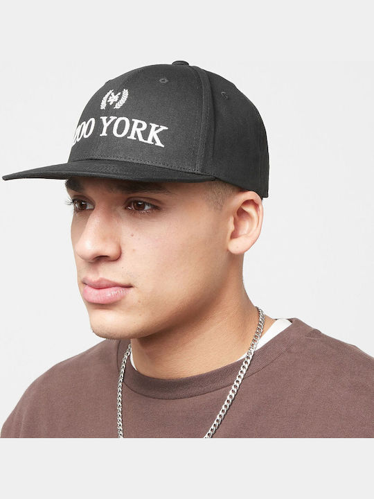 Zoo York Logo Snapback Cap Unisex Καπέλο Cotton - Black Zm241-043-1