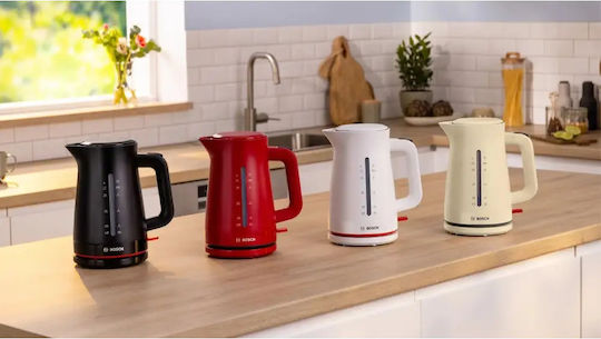 Bosch MyMoment Βραστήρας 1.7lt 2400W Κόκκινος