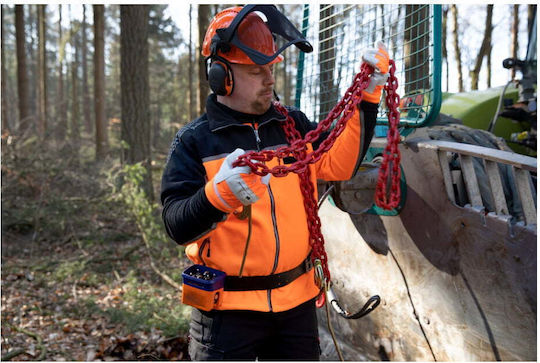 Nordforest Traffic Chain Red L2m