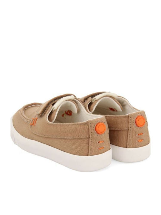 Boys Moccasins Beige