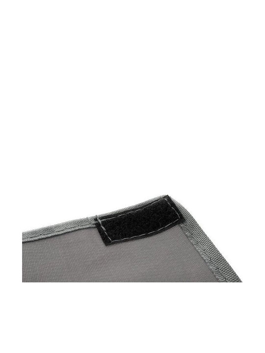 Coș de rufe Tesatura cu capac 57x57x38cm Gri