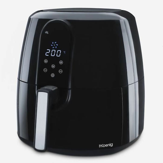 HKoenig Friteuză cu aer 5.5lt Negru FRY820