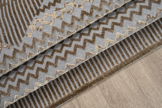 Newplan Venice 8882g Modern Bedroom Rugs Set Grey-brown 5-08-VNC-8882G-SET067(2x150,1x210) 3pcs