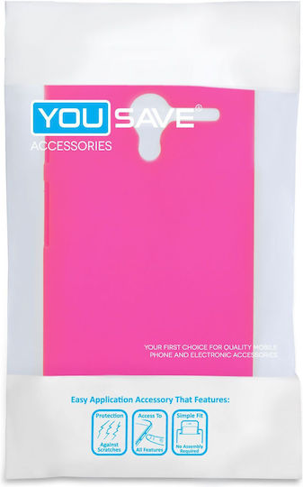 YouSave Accessories Hard Hybrid Case Pink (Moto X) Задна корица Пластмаса Розов