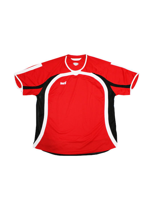 Inaria Herren Shirt Red/blk/wht