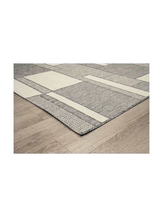 Newplan Ethnik 1449d Teppich Rechteckig Sommer Korbweide Grey-ecru