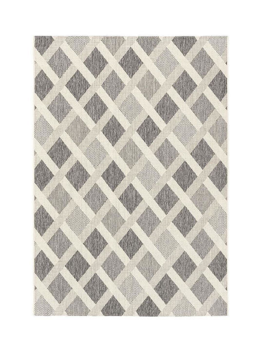 Newplan Ethnik 3729d Rug Rectangular Summer Wicker Grey-ecru