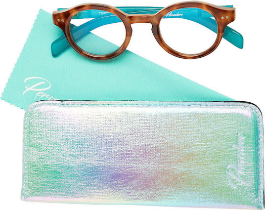 Lesebrille +2.00 in Braun Farbe TG0027-3-1-1