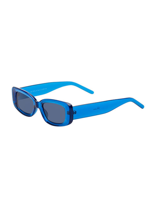 Ochelari de soare cu Albastru Rame și Albastru Lentilă 05-7579-Blue-Black