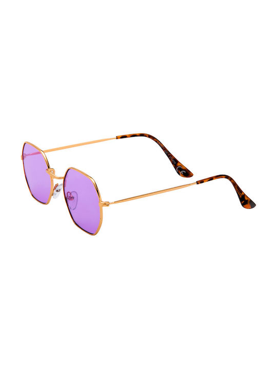 Sunglasses with Gold Metal Frame 01-3066-9