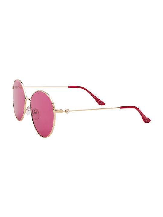 Women's Sunglasses with Gold Metal Frame 01-6877-3