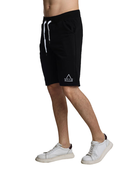 Paco & Co Men's Athletic Shorts Black