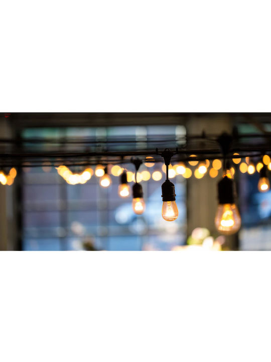 Ghirlandă Luminițe Garland LED Etanșă 10m cu 10 Becuri Ghirlandă Luminițe Garland LED Etanșă 10m cu 10 Becuri