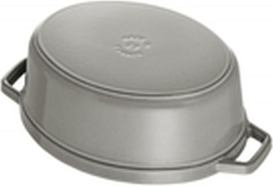 Zwilling J.A. Henckels Dutch Oven Oval Cast Iron 27x27cm 1pcs