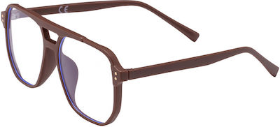 Blue Light Blocking Glasses Brown