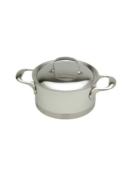 Demeyere Tiefer Edelstahl-Topf 3Es / 20cm