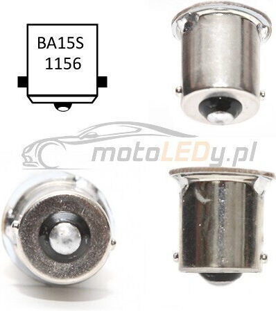 Lămpi Autoturismului P21W / BA15S / R5W / R10W Canbus LED Roșu 12V / 24V 1buc
