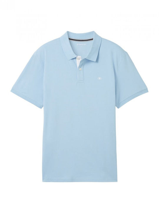 Basic Polo Αθλητικό T-shirt Middle Blue