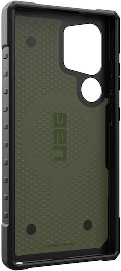 UAG Pathfinder Umschlag Rückseite Silikon / Kunststoff 2mm Grün (Galaxy S24 Ultra)