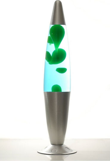 Lustră Decorativă Lampă de lavă Gri