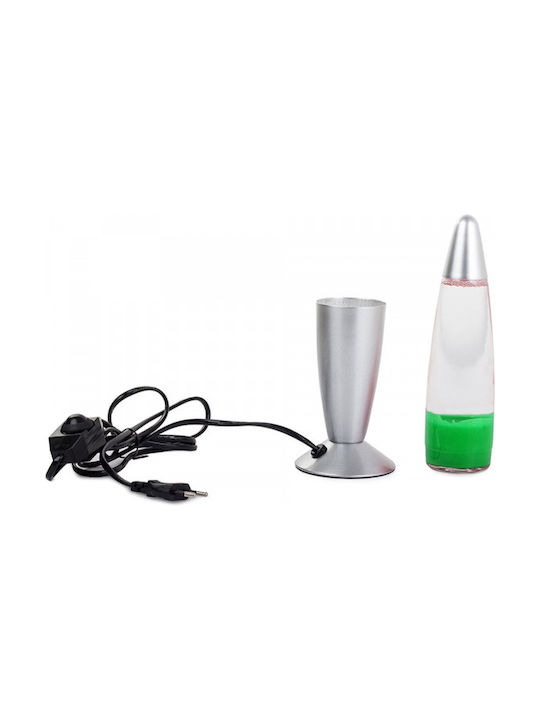 Dekorative Lampe Lavalampe Gray