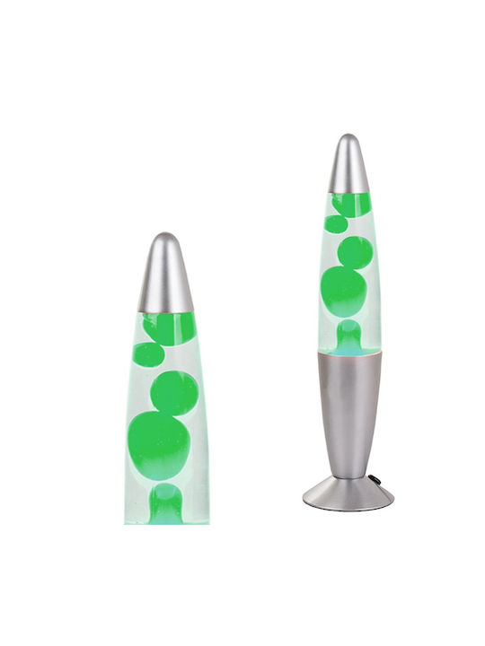 Dekorative Lampe Lavalampe Gray