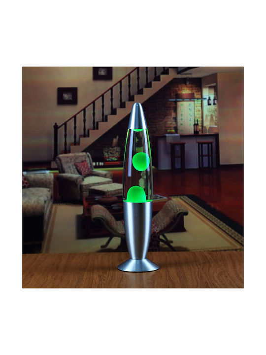 Dekorative Lampe Lavalampe Gray