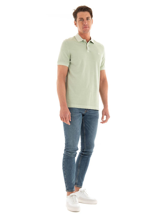 Marc O'Polo Men's Short Sleeve Blouse Polo Green