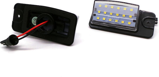 Светлини за регистрационната табела LED 12V за Nissan Murano / Altima / Maxima / Pathfinder 2бр