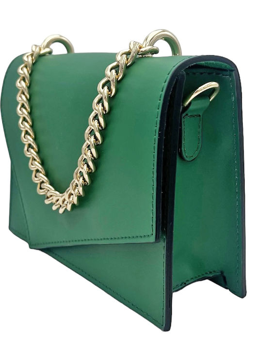 Savil Leather Women's Bag Hand Green