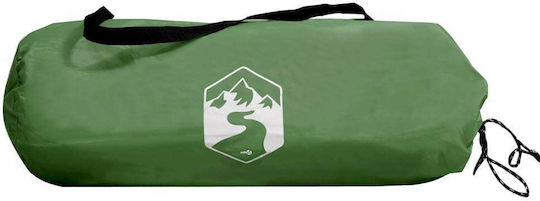 vidaXL Summer Camping Tent Green for 4 People 240x221x160cm