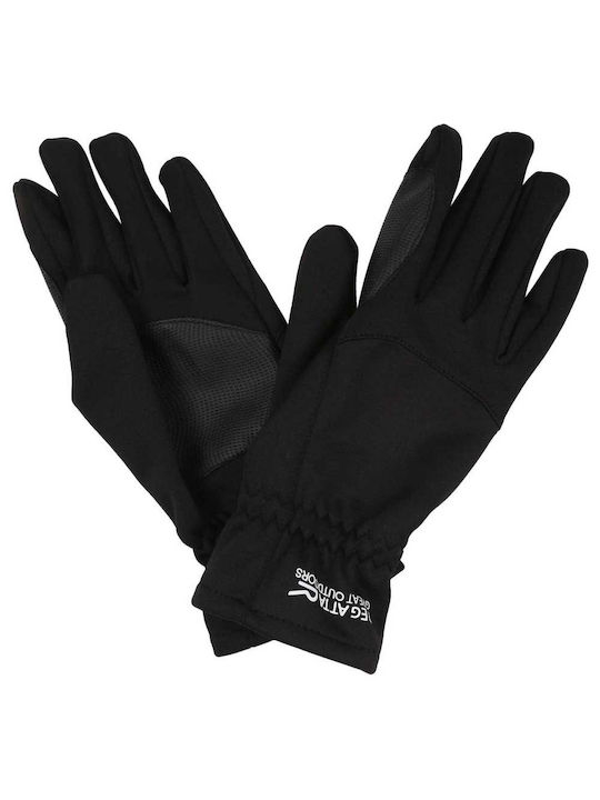 Handschuhe für Erwachsene REGATTA Softshell-Handschuhe schwarz