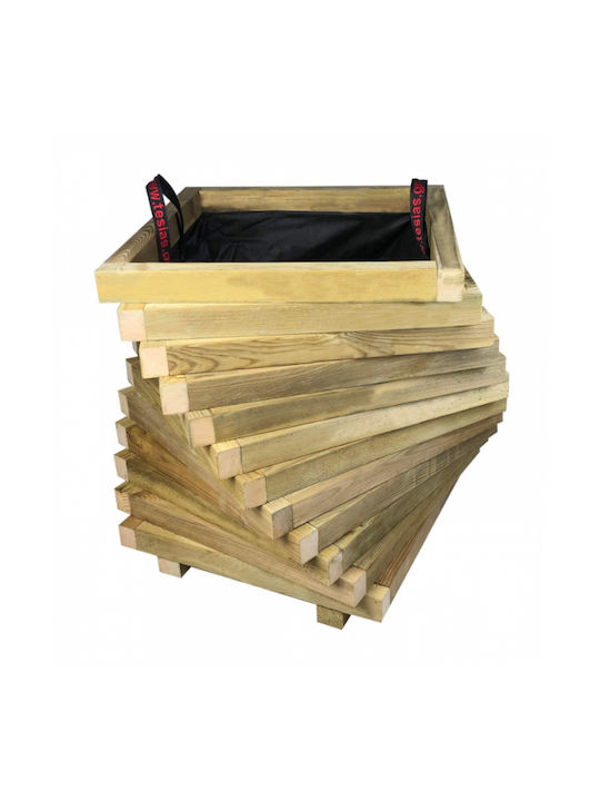 Ghiveci Lemn Wooden 52x60x45cm.